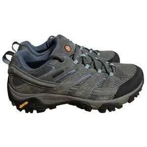 Merrell Moab 2 Womens Waterproof Hiking Shoes Sz 9.5W Gray Vibram Sole J06026W